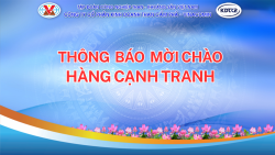 Công ty Cổ phần Kinh doanh Than Cẩm Phả thông báo mời chào hàng cạnh tranh