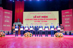 Đảng bộ Công ty Cổ phần Kinh doanh than Cẩm Phả - Vinacomin tham dự Lễ kỷ niệm 30 năm Ngày thành lập Đảng bộ Than Quảng Ninh