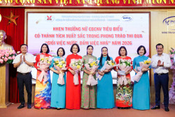 Tôn vinh những đóng góp của nữ cán bộ, công nhân viên nhân Ngày Phụ nữ Việt Nam 20/10