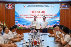 Công ty CP Kinh doanh than Cẩm Phả - Vinacomin  công bố quyết định bổ nhiệm Phó Giám đốc Công ty