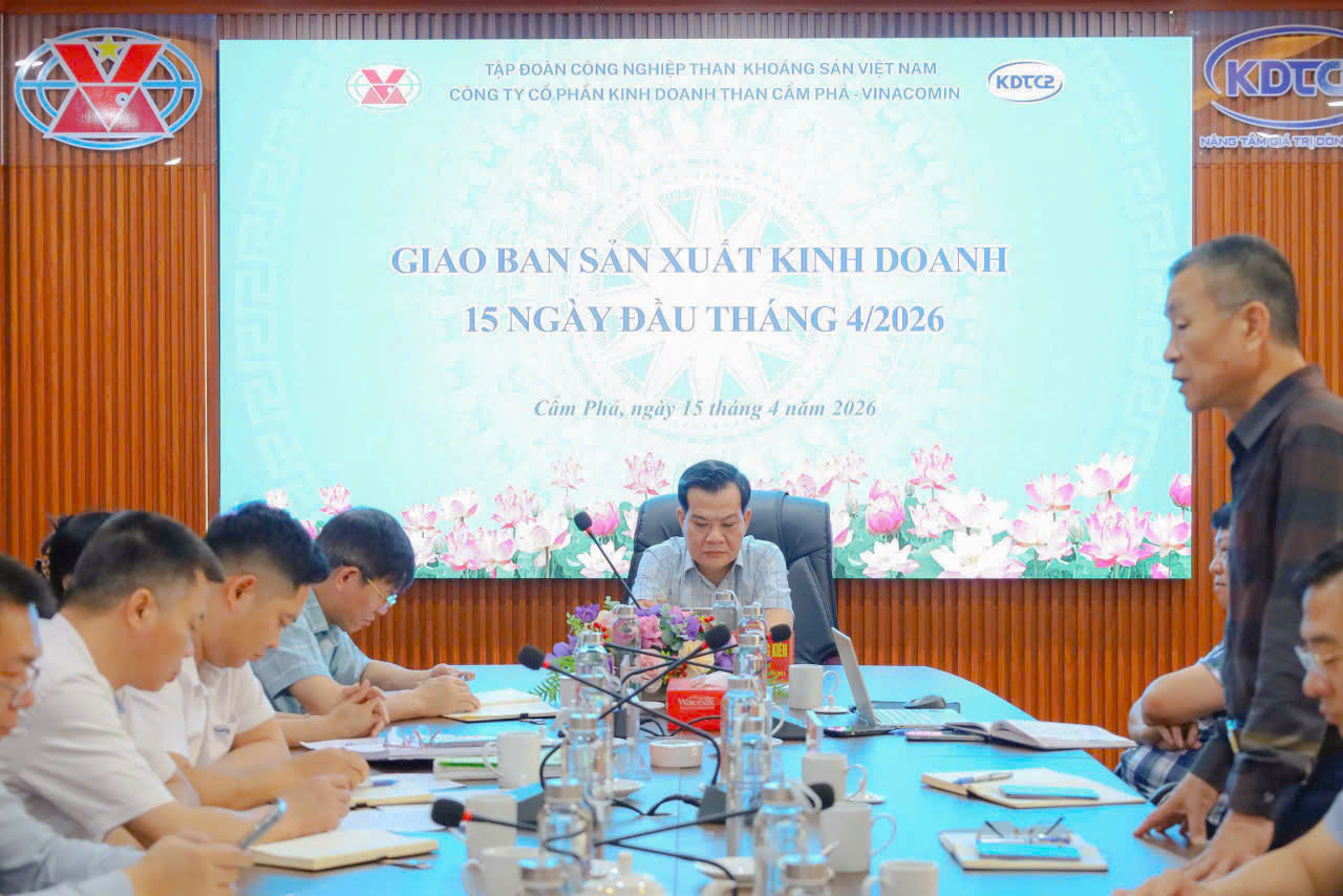 Giao Ban Sản Xuất Kinh Doanh 15 Ngày Đầu Tháng 4 Năm 2026